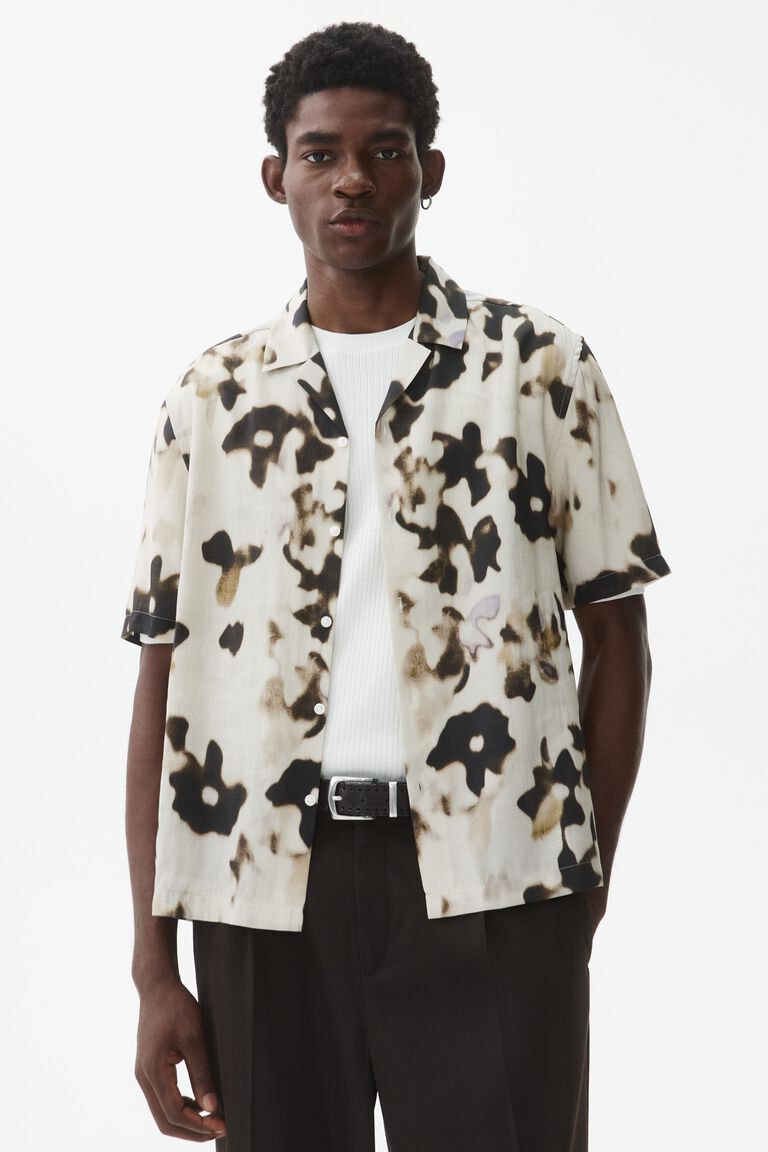 Regular Fit Patterned resort shirt