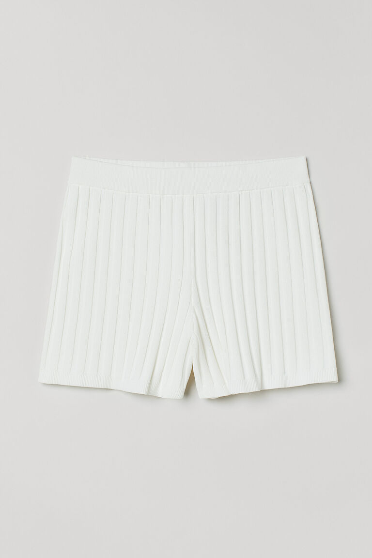 shorts ribbed