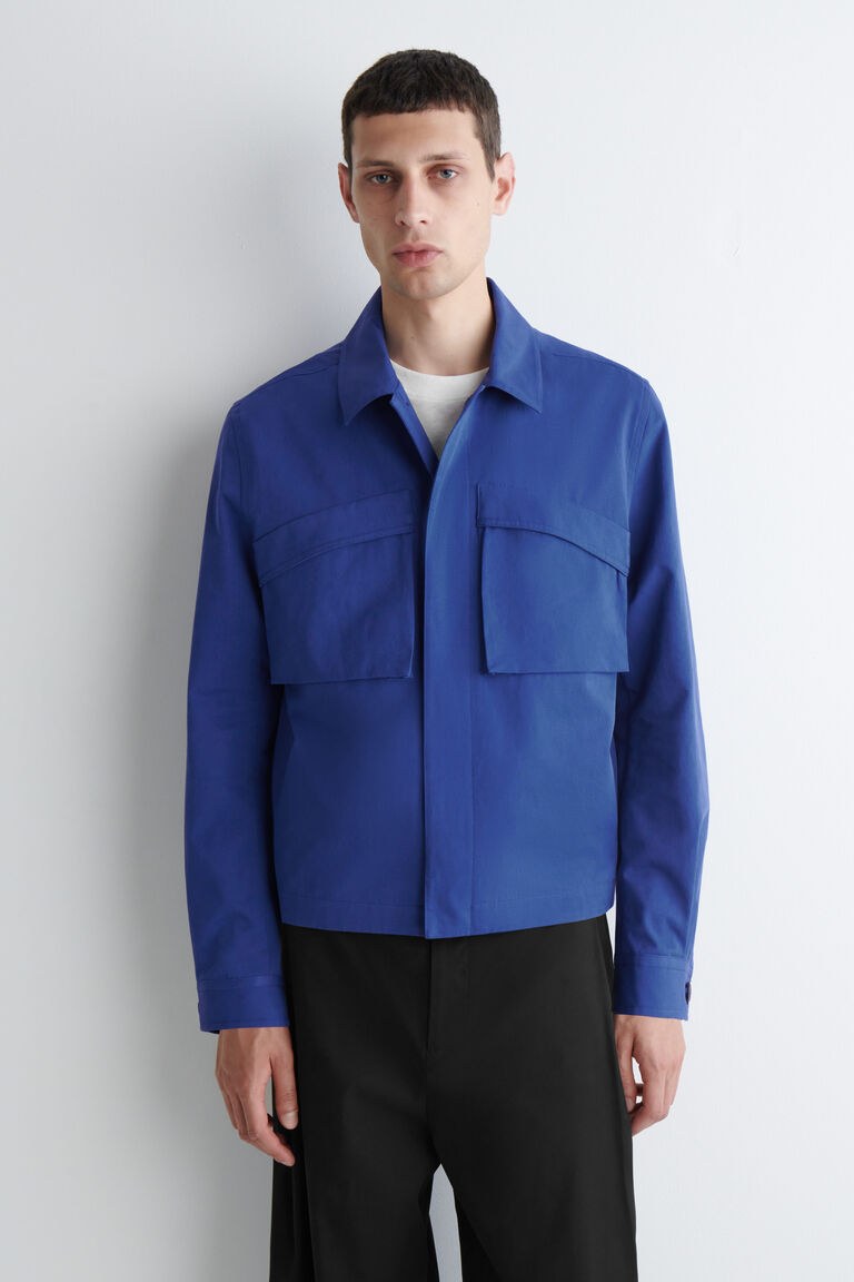 เสื้อเชิ้ตครอป Utility Cotton-Twill