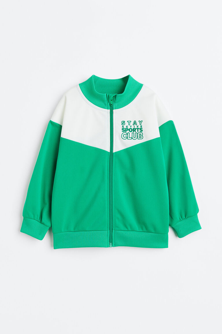 Blockcoloured track jacket