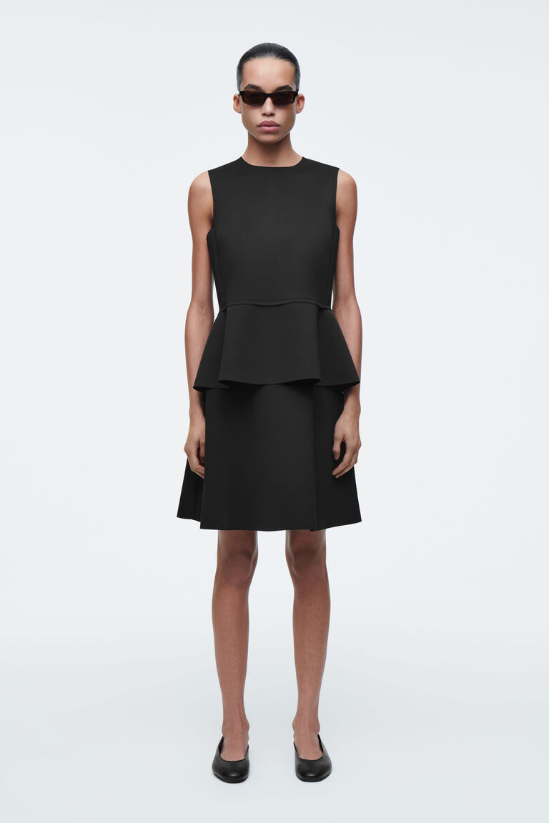 A-LINE SCUBA MINI SKIRT