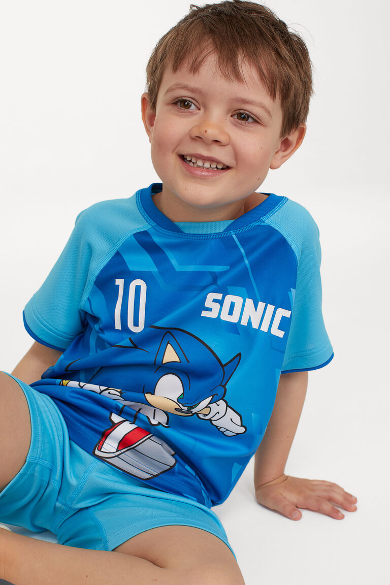 Printed football kit