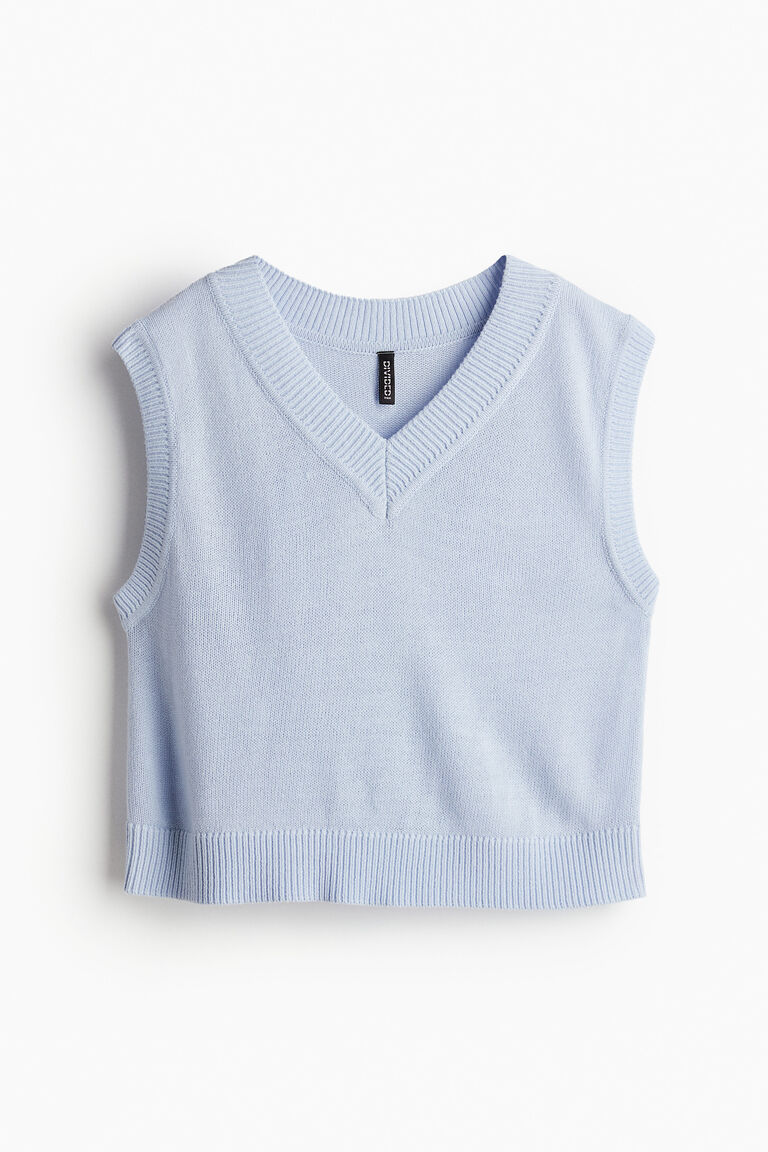 knit sweater vest h&m
