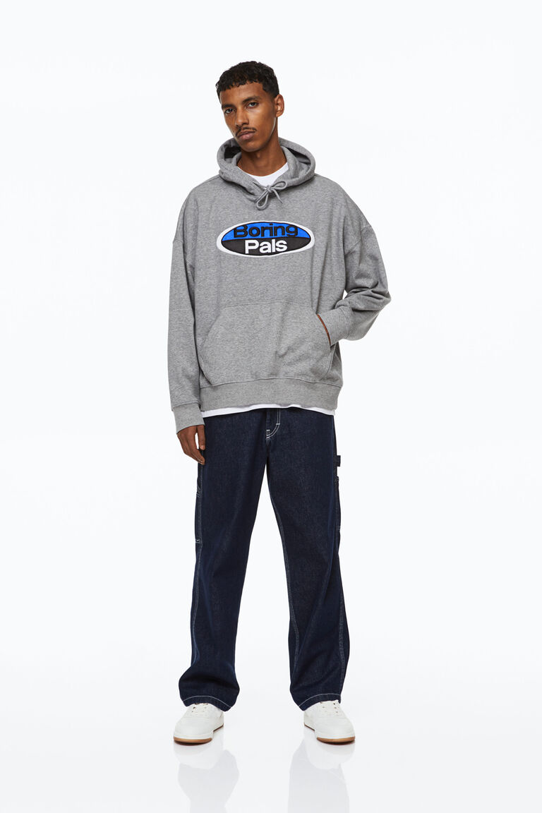 Hoody with an Oversized Shape