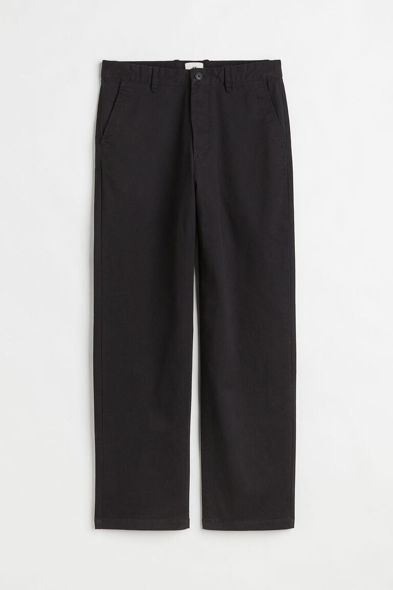 Relaxed Fit Cotton chinos