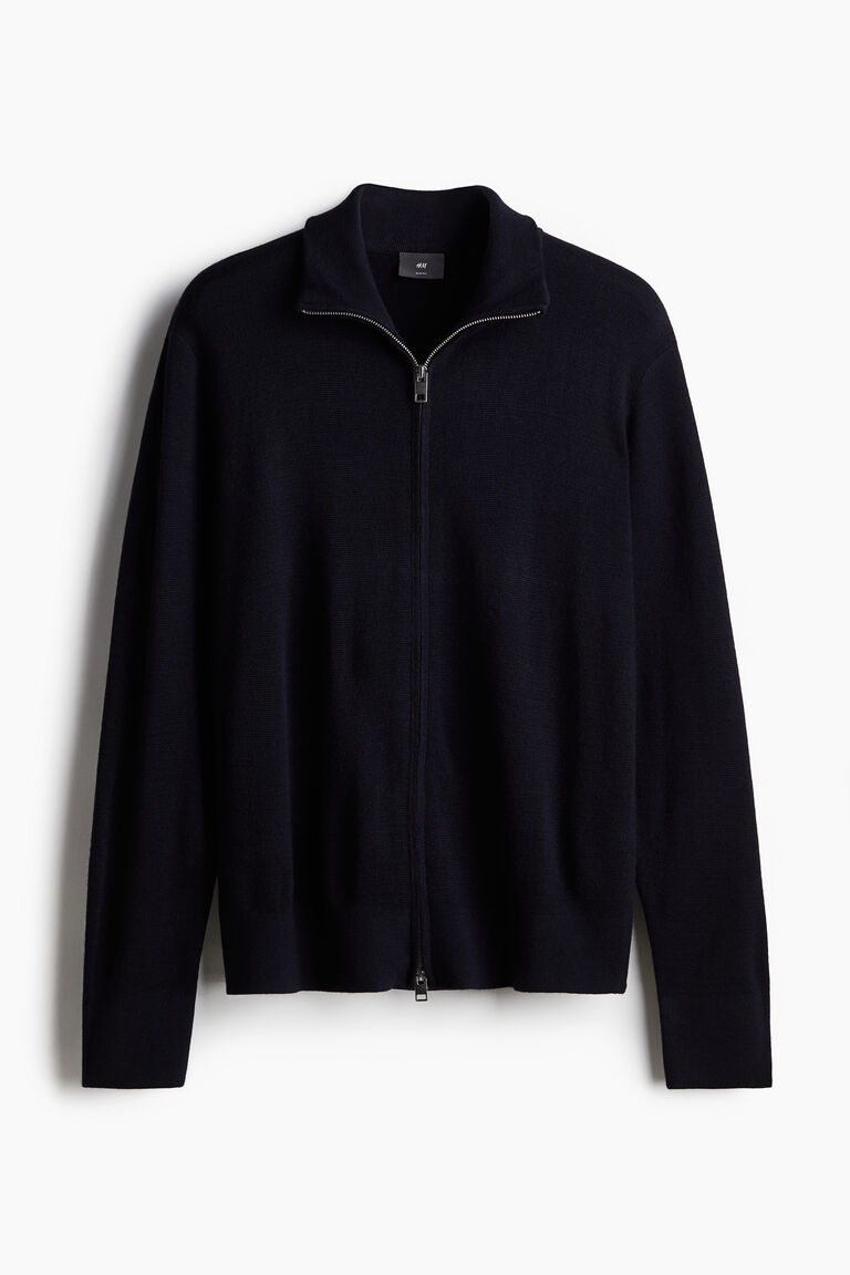 Zip cardigan