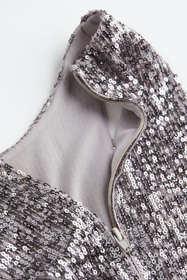 Women's Metal Sequins Top Sweet And Spicy Style Vest
