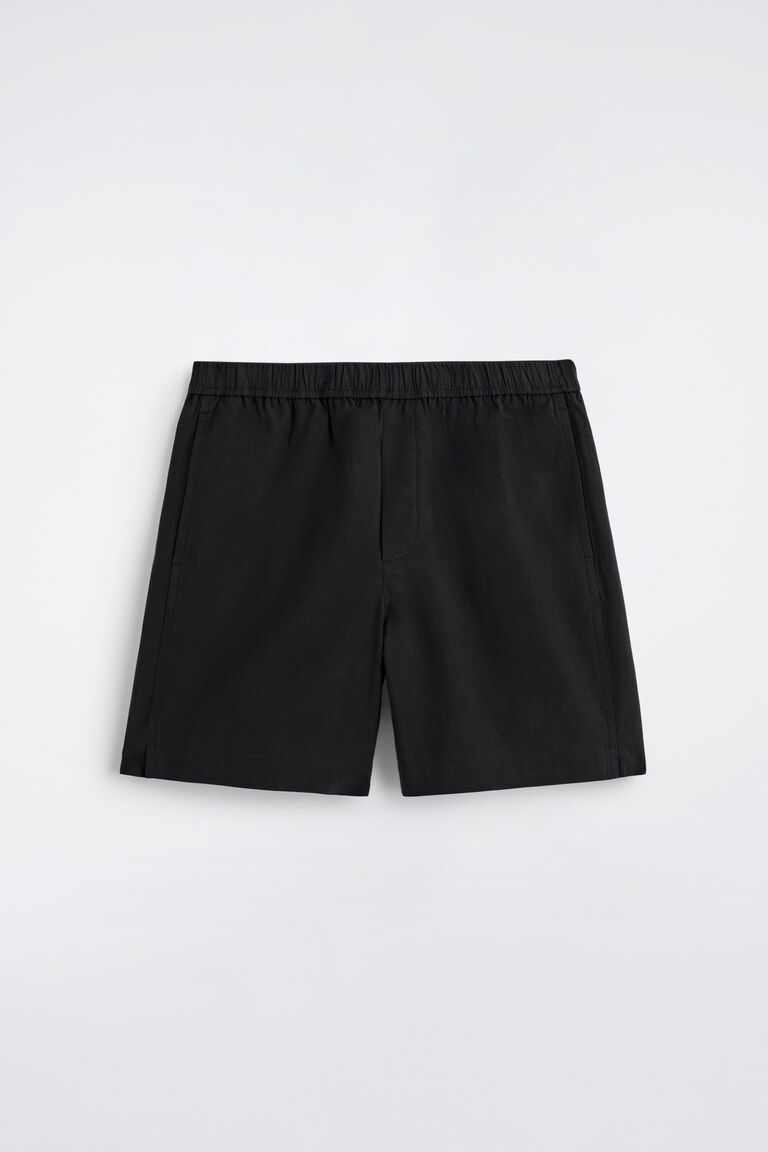 ELASTICATED COTTON SHORTS
