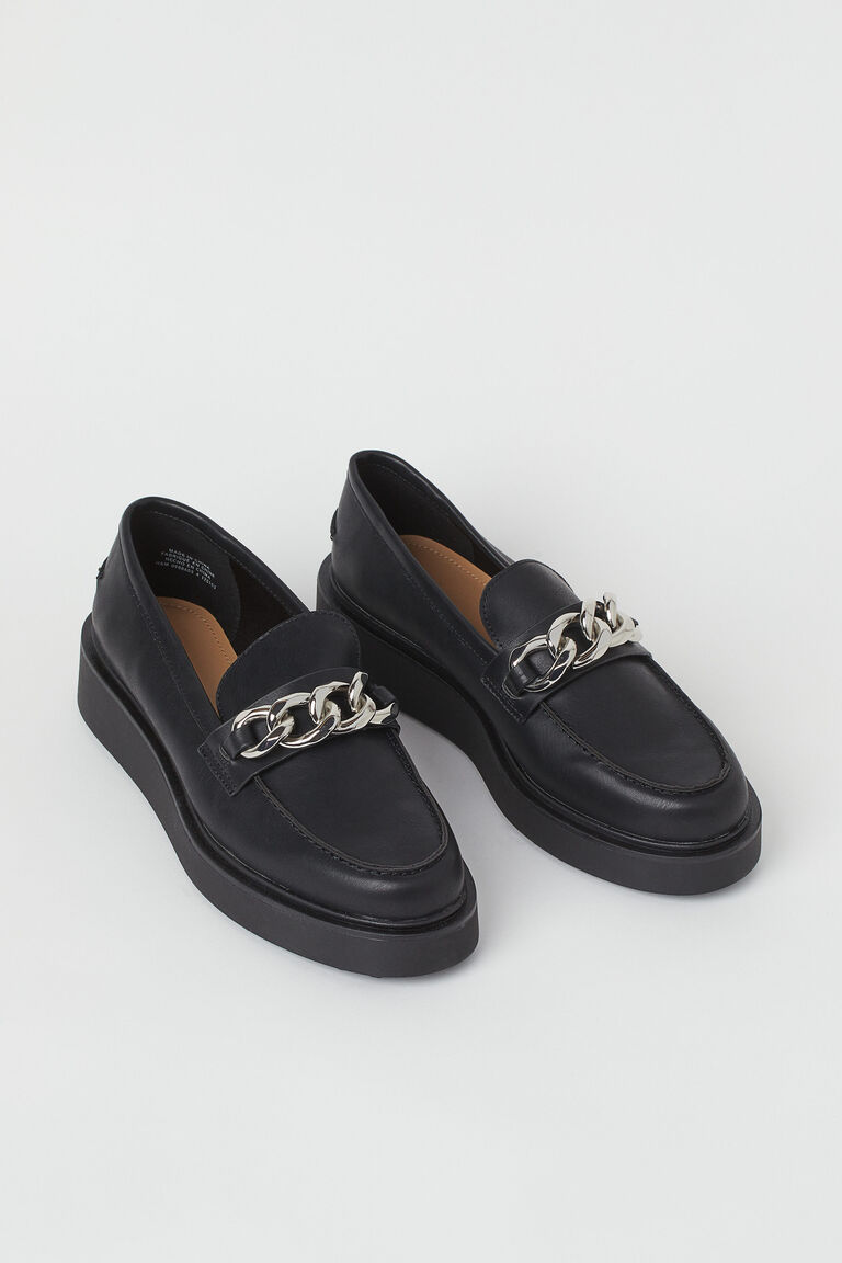 h&m platform loafers