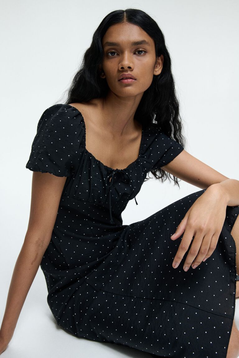 Square-neck dress
