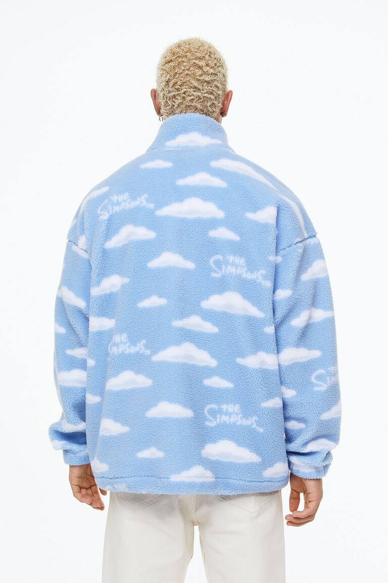 Oversized Fit Teddy jacket