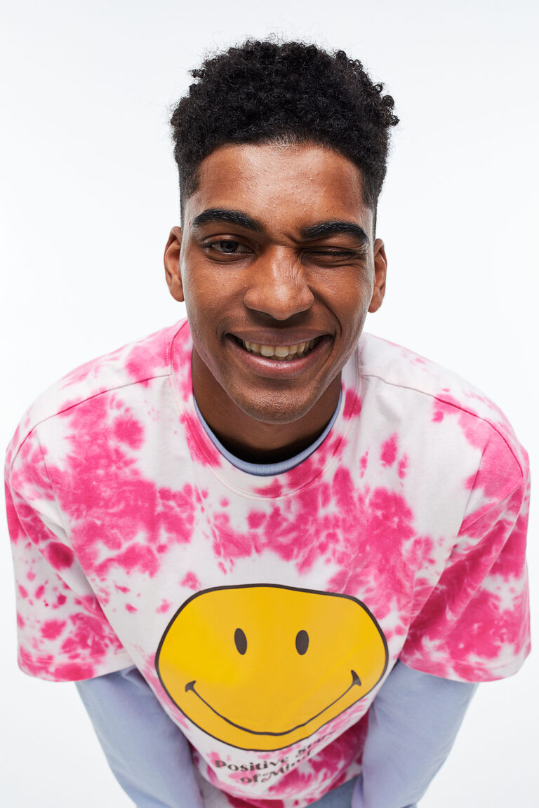 Relaxed Fit Monogram Tee (Mint) main image 1