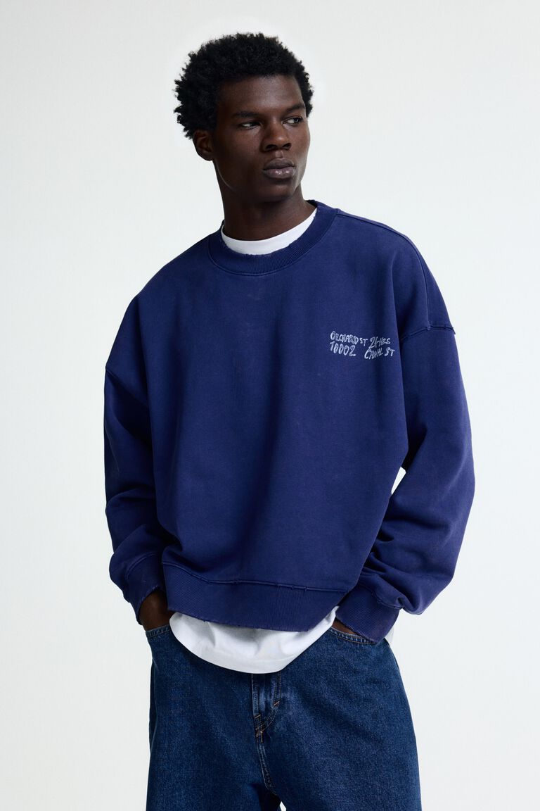 Oversized Fit Printed sweatshirt