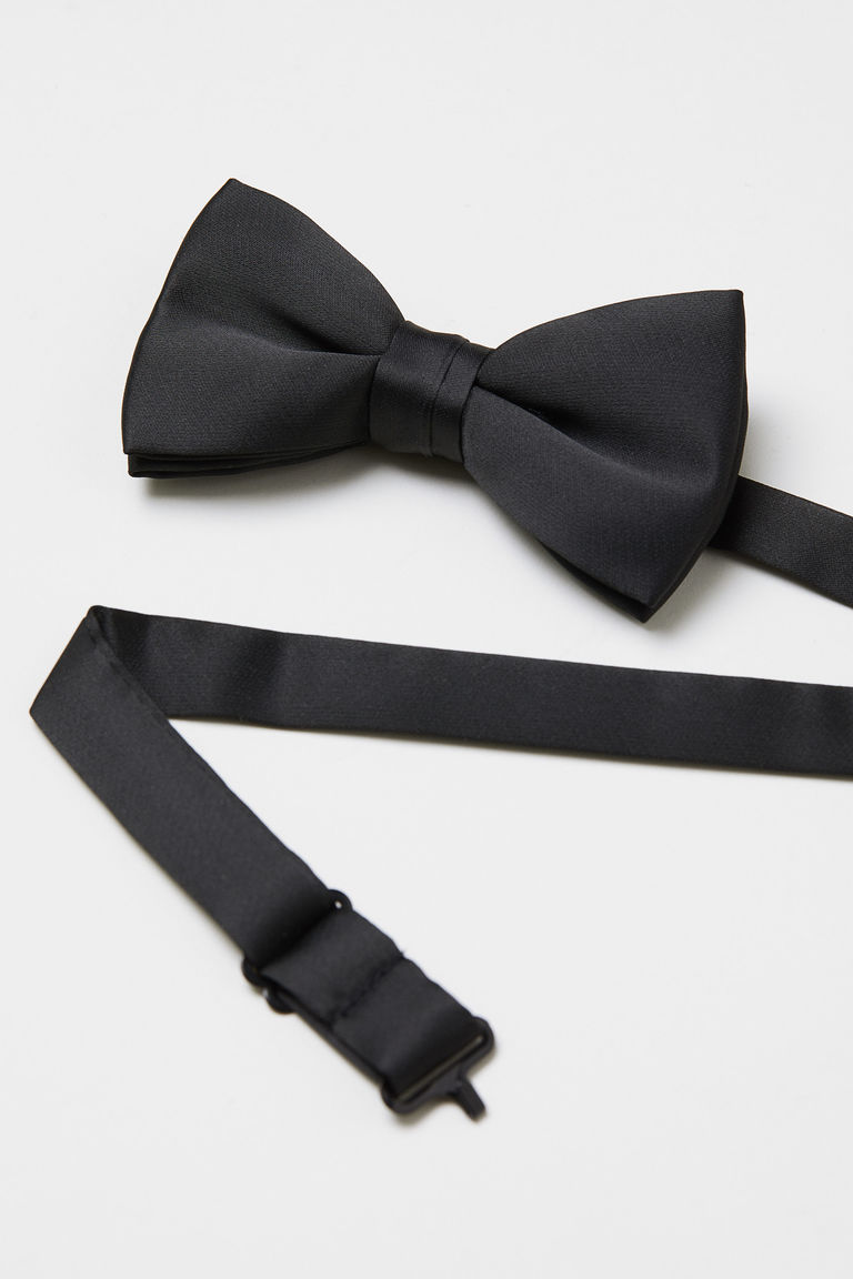 Satin bow tie