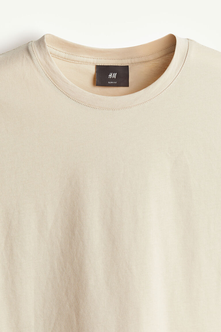 Slim Fit Pima cotton T-shirt