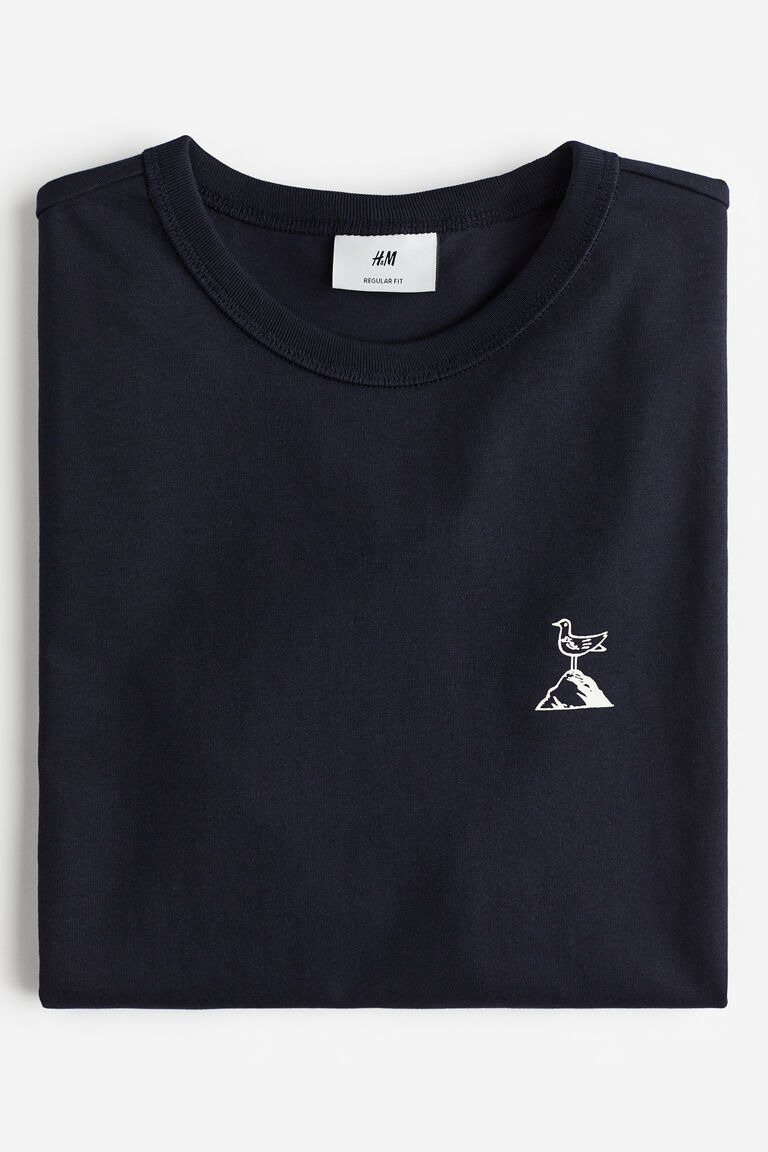 Tシャツ・カットソー HUECLOSET Cool Ever Muscle Fit Denim Shirt COOLMAX® Loose Fit T-shirt