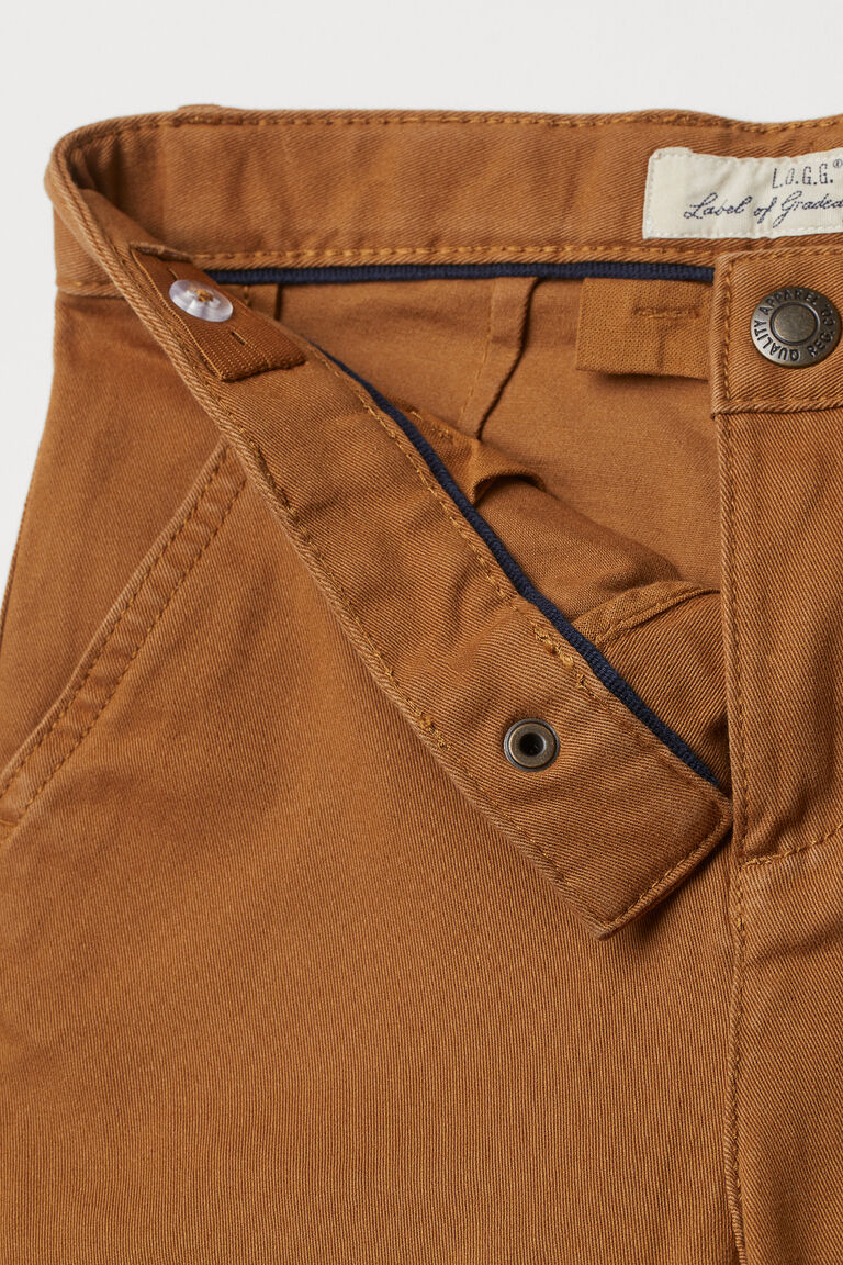 Cotton twill chinos