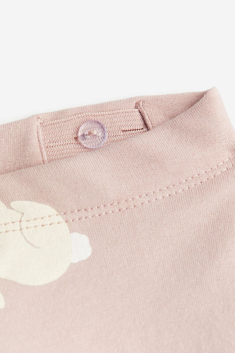 Leggings with brushed inside