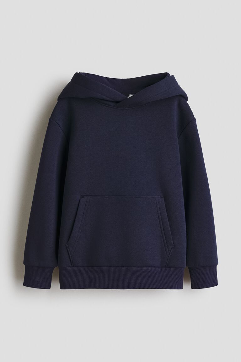 Brushed-inside hoodie