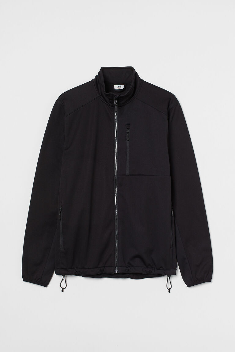 slim fit softshell jacket men's