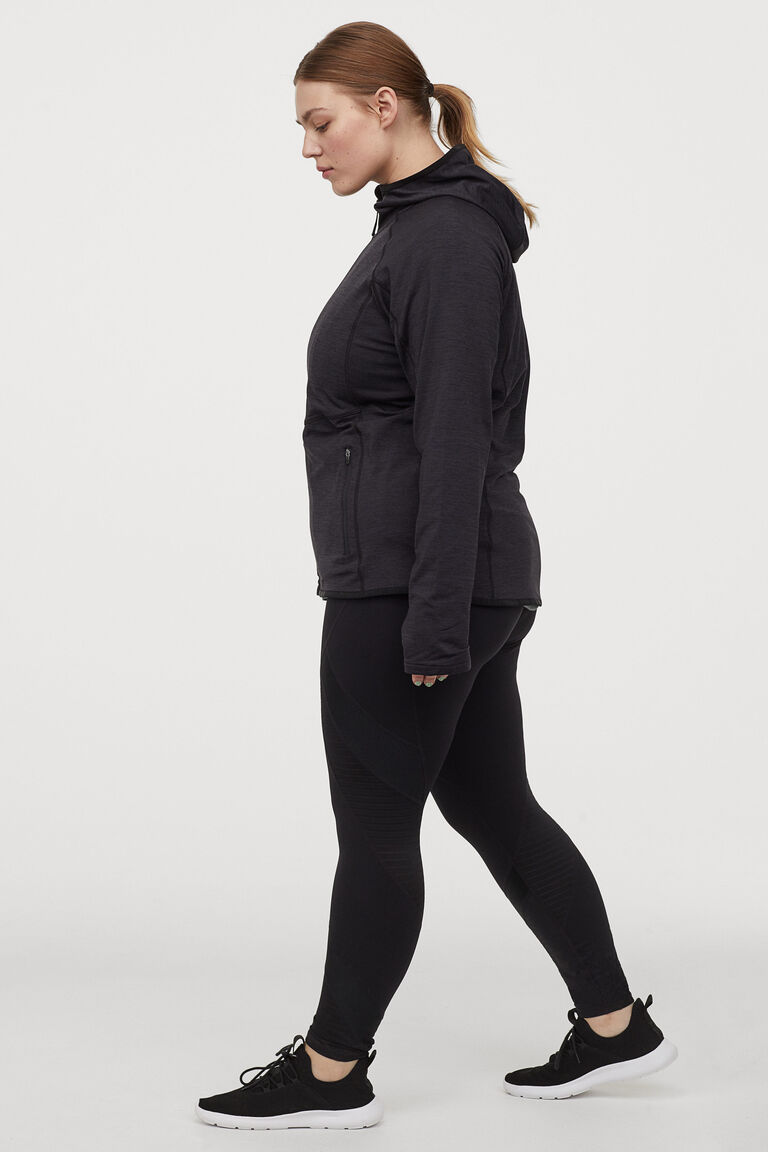 H&M+ Meshdetail sports tights