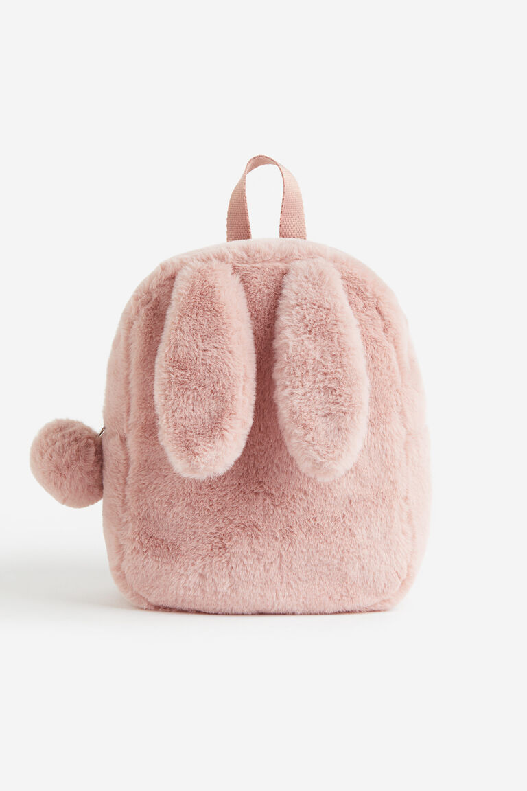 Fluffy backpack