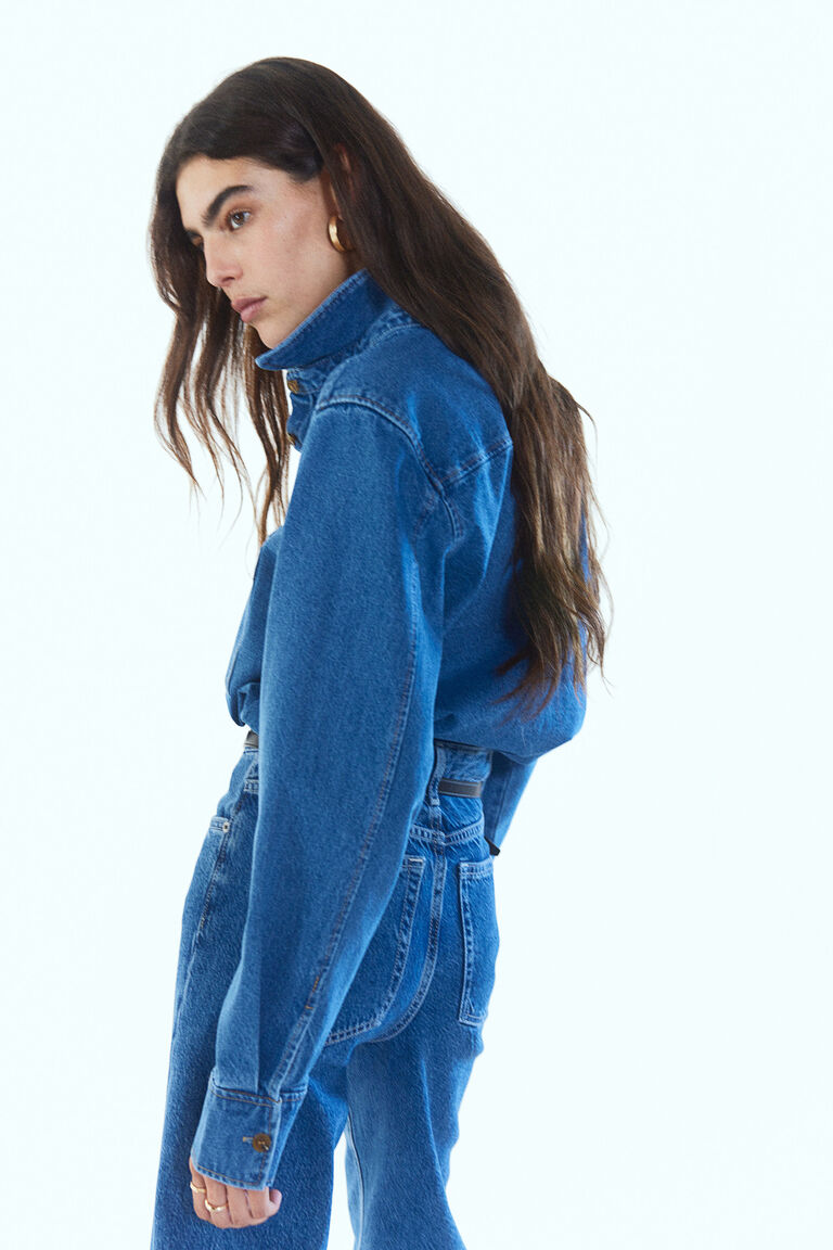 Denim shirt