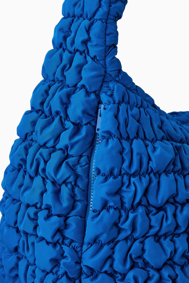 OVERSIZED QUILTED CROSSBODY BAG