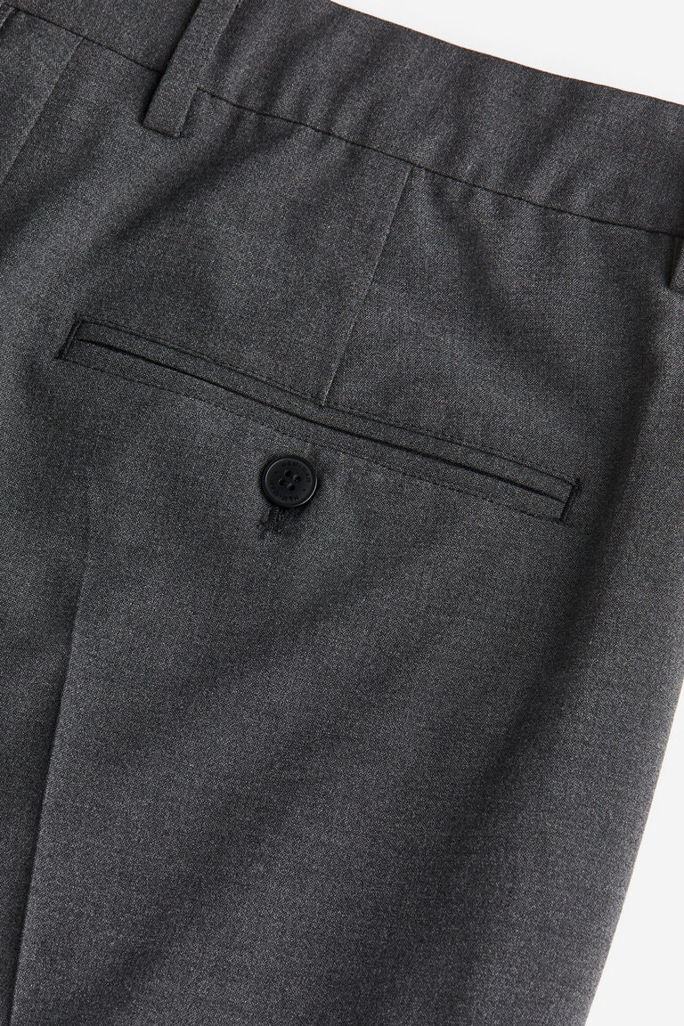 Regular Fit Tailored twill trousers