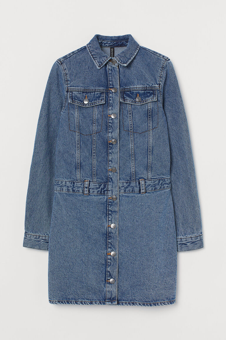 Denim dress