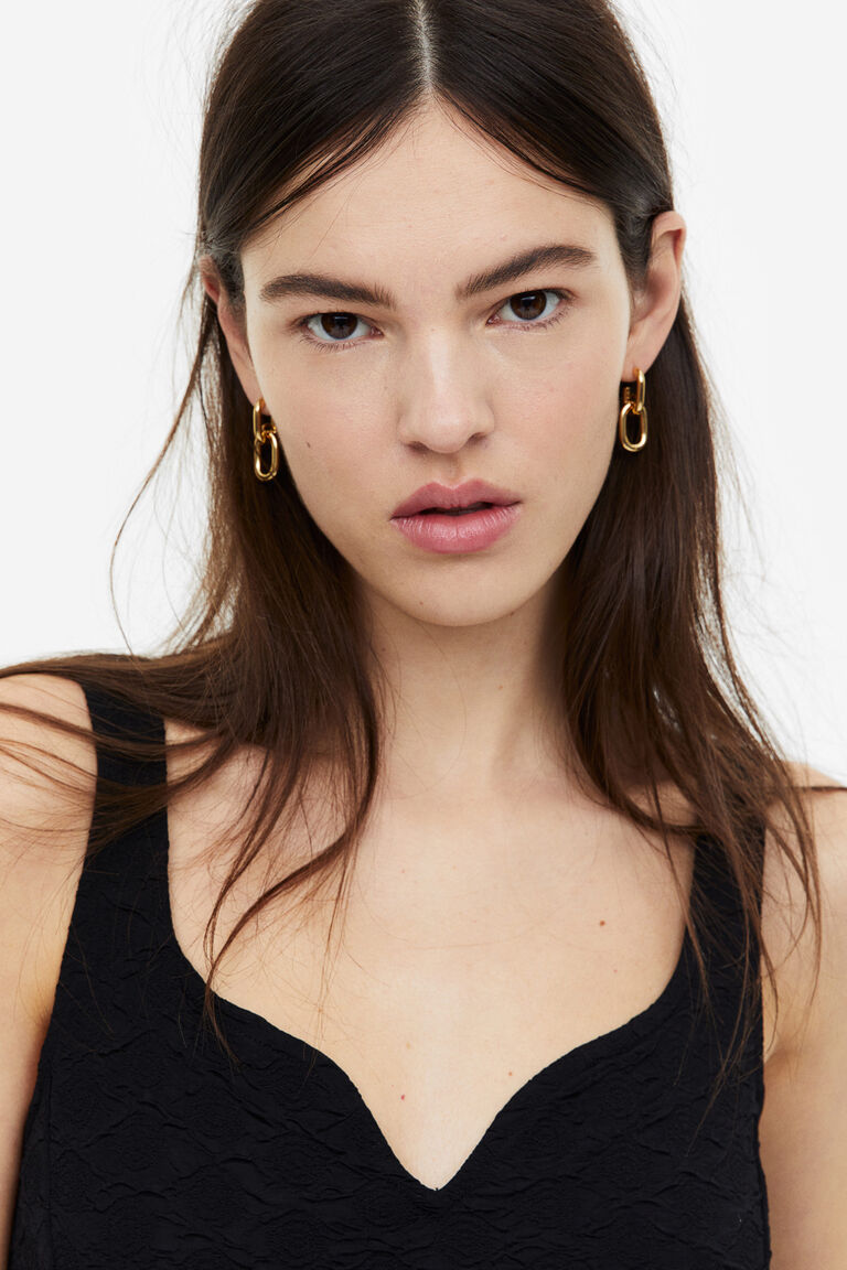 Textured jersey bodycon dress