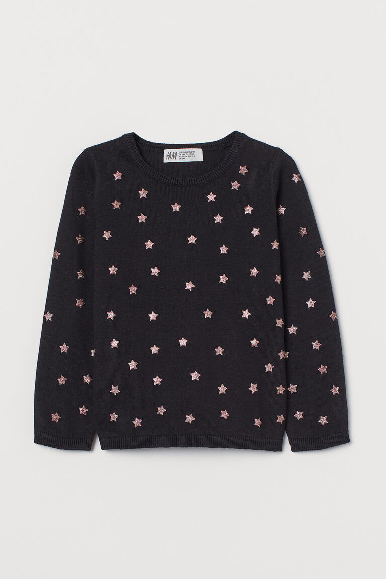 Fineknit cotton jumper