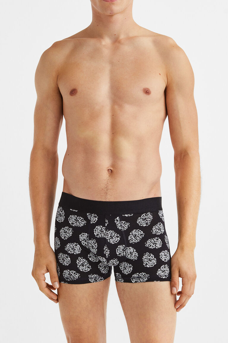 3pack cotton short trunks