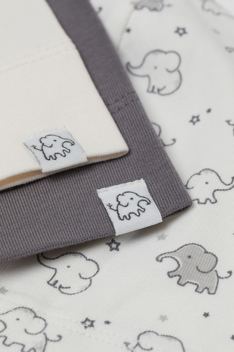 3pack cotton jersey hats