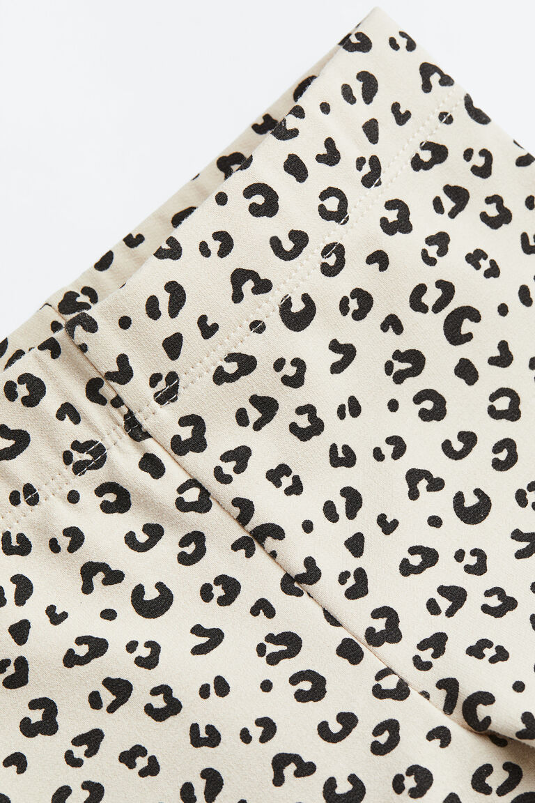 Leggings with brushed inside