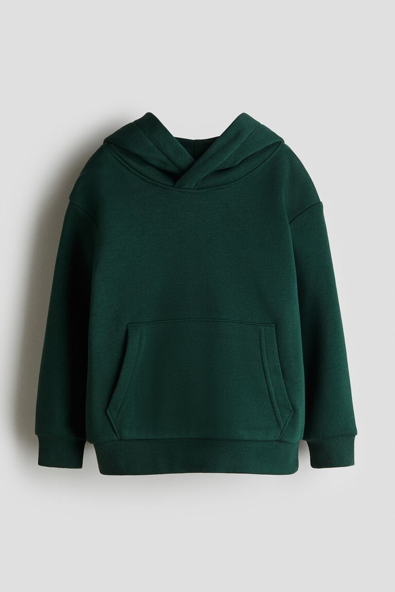 Brushed-inside hoodie