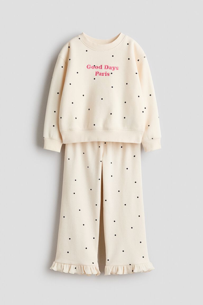 2-piece motif-detail set
