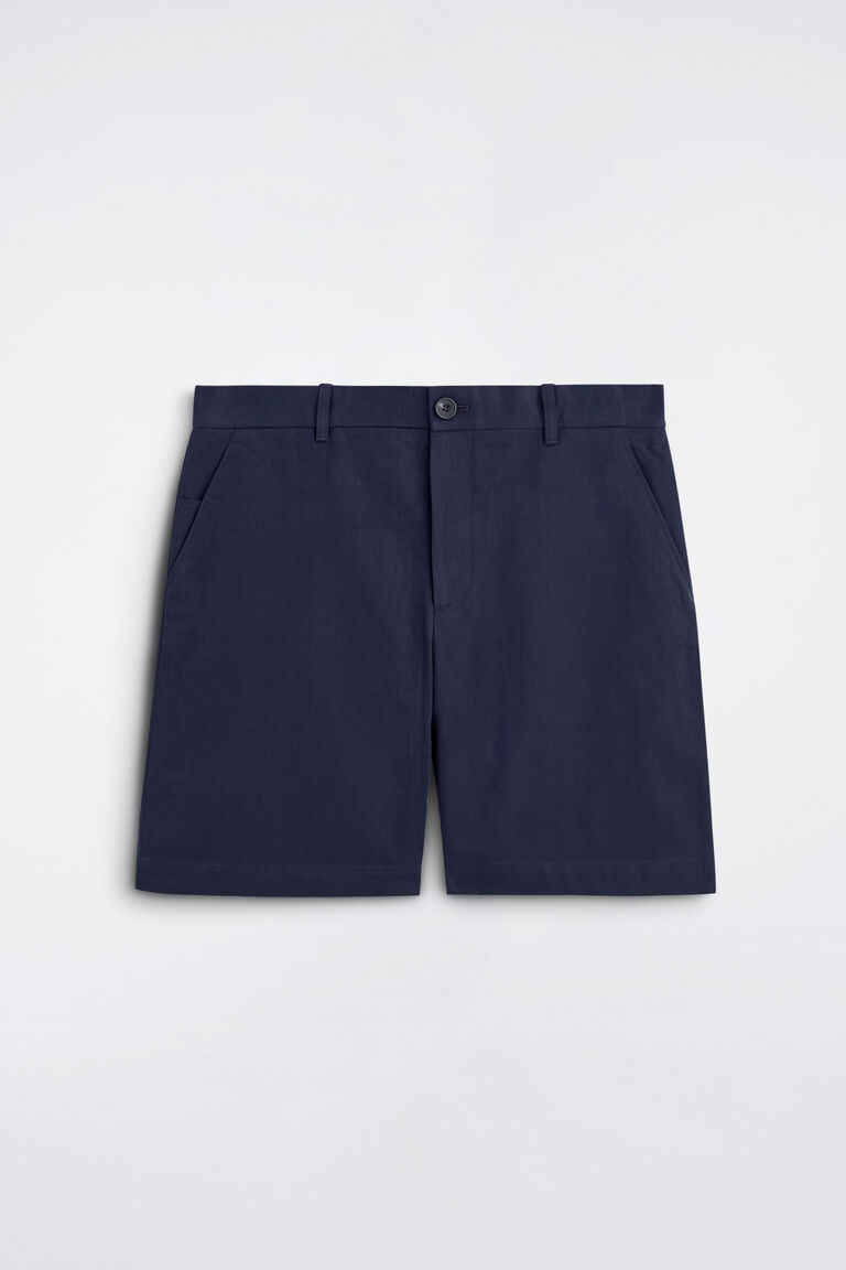 COTTON STRAIGHT-LEG CHINO SHORTS