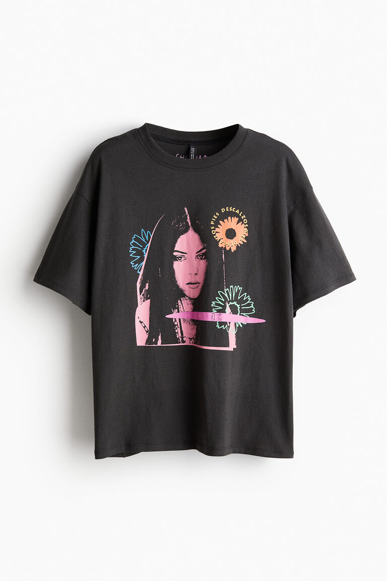 Oversized printed T-shirt
