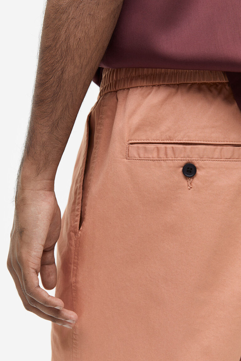 Regular Size Short Regular Fit Cotton shorts