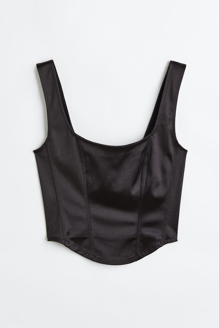 h&m bustier top