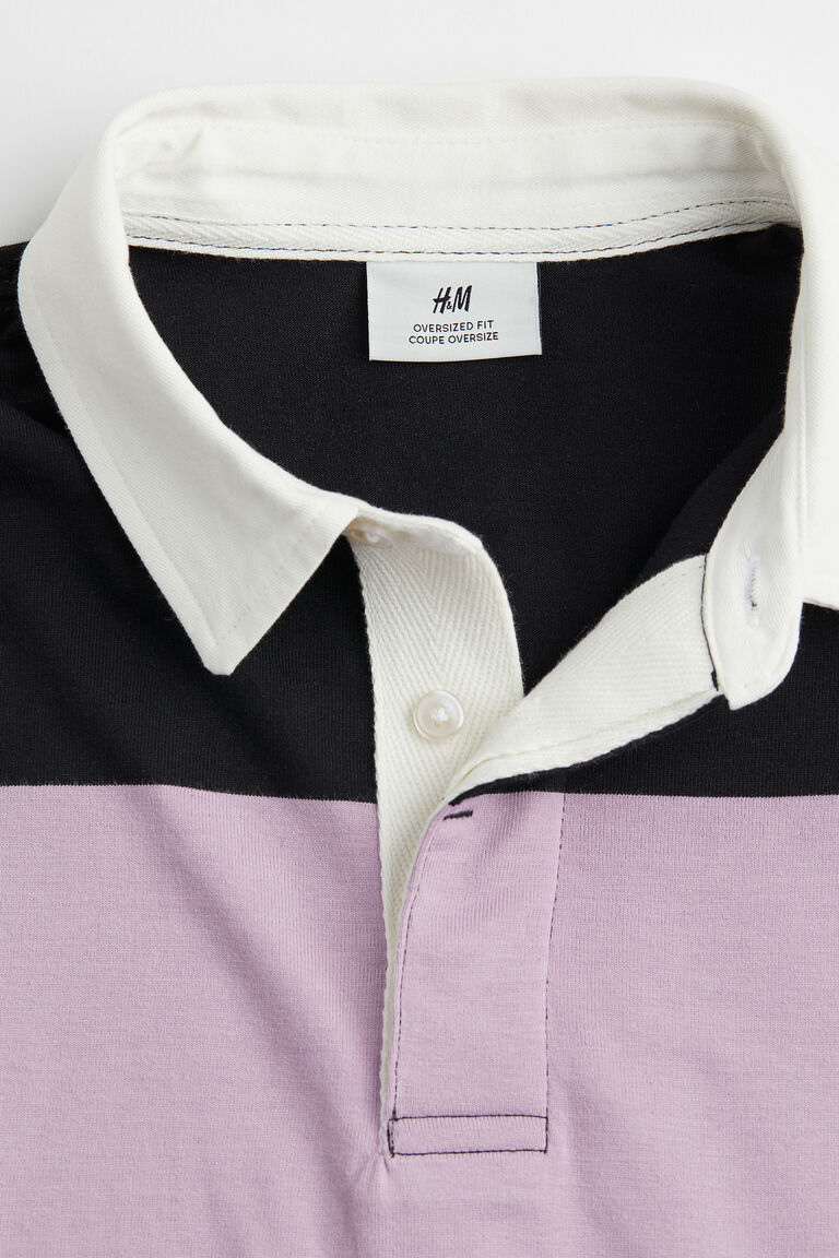 Oversized Fit Shortsleeved rugby shirt