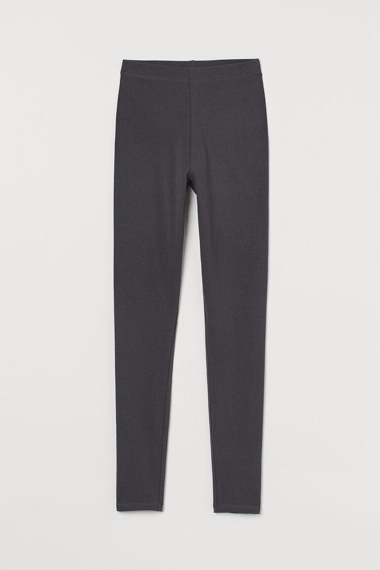 Cotton jersey leggings