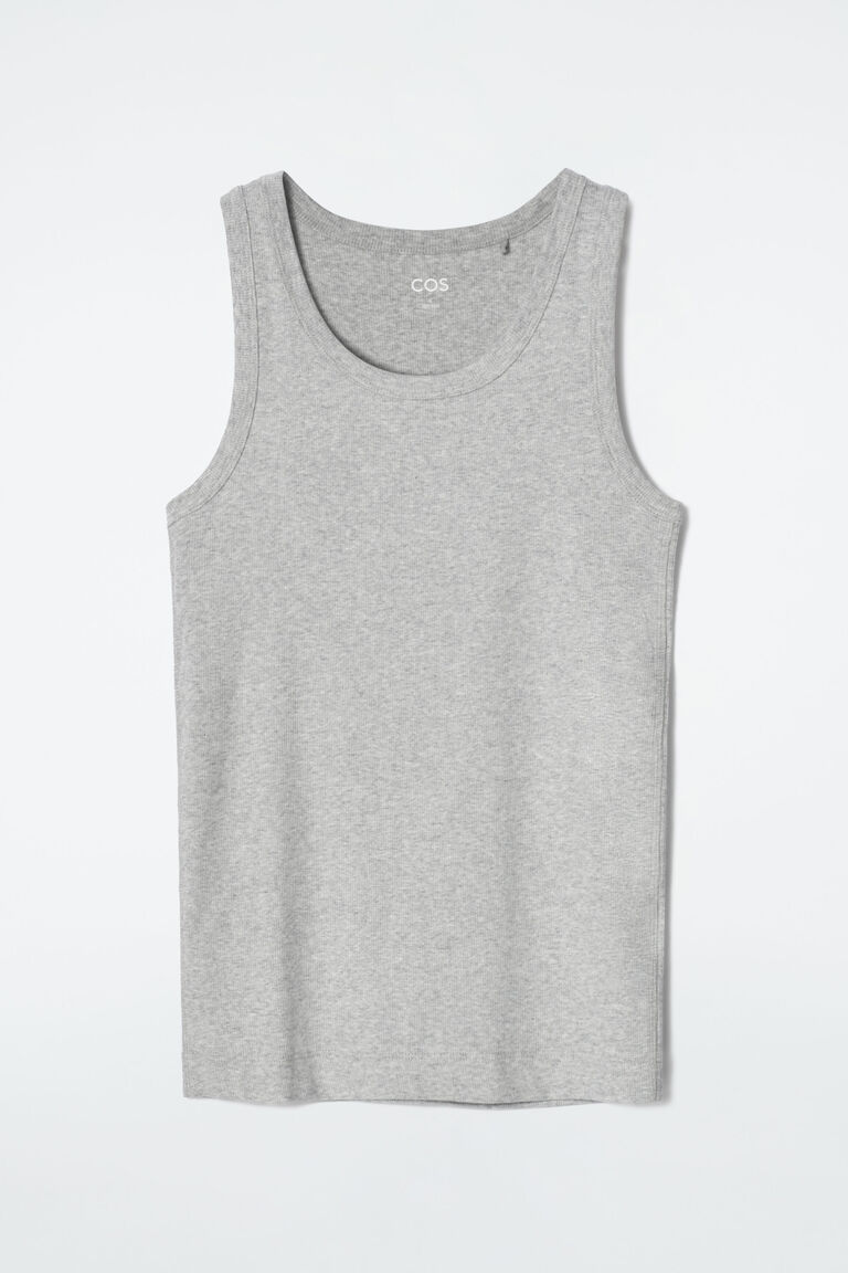 RIBBED TANK TOP