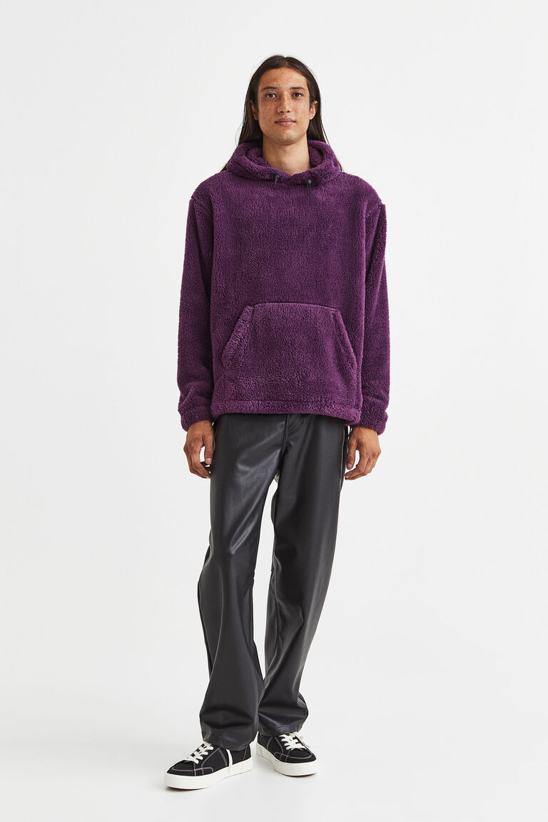 Relaxed Fit Pile hoodie