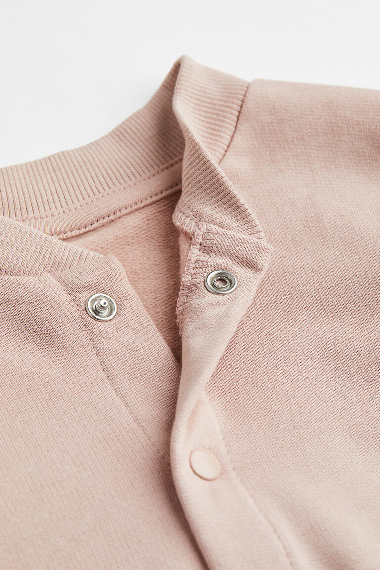 Sweatshirt romper suit