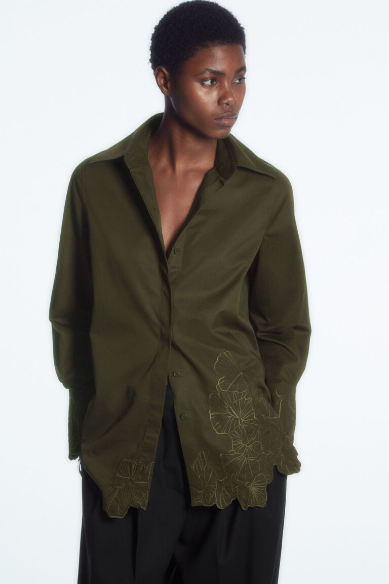 OVERSIZED EMBROIDERED SHIRT