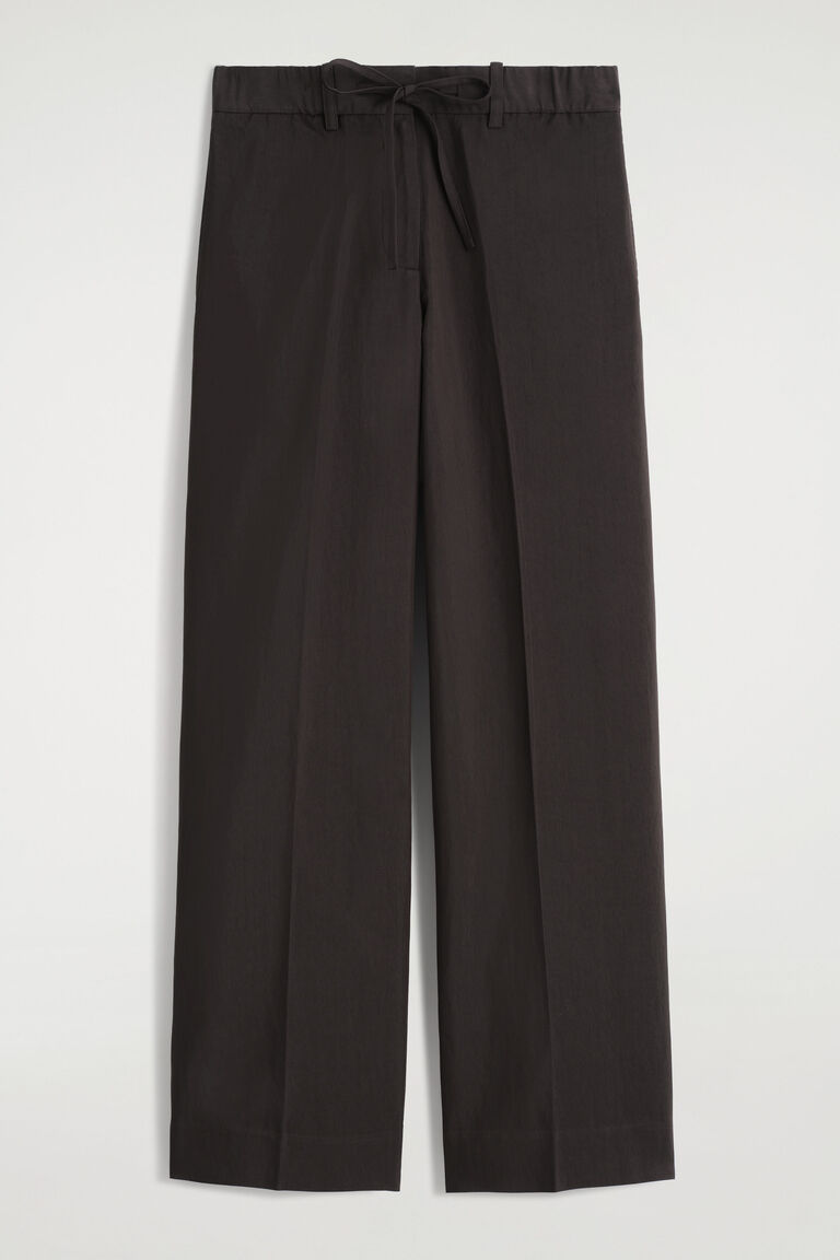 FLUID DRAWSTRING TROUSERS