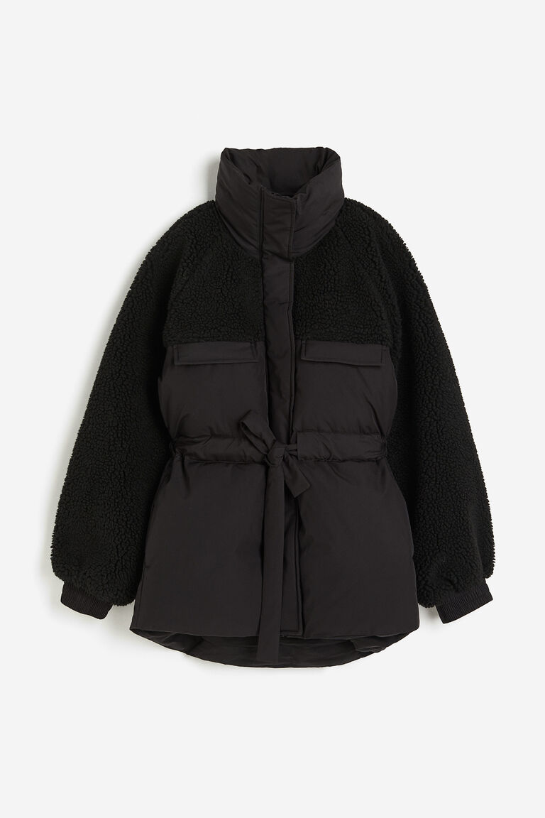 ジャケット・アウター H BEAUTY&YOUTH DUFFLE COAT M Maxi Duffle Coat - Black - Ladies | H&M US
