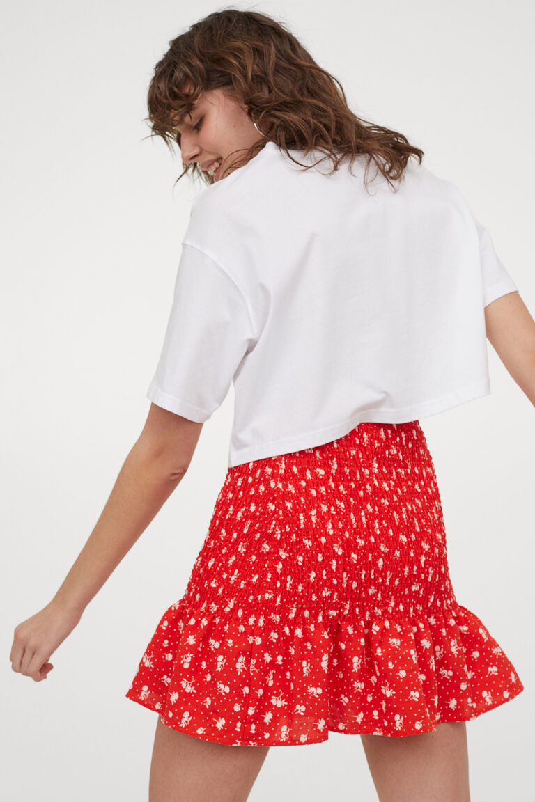 skirt red